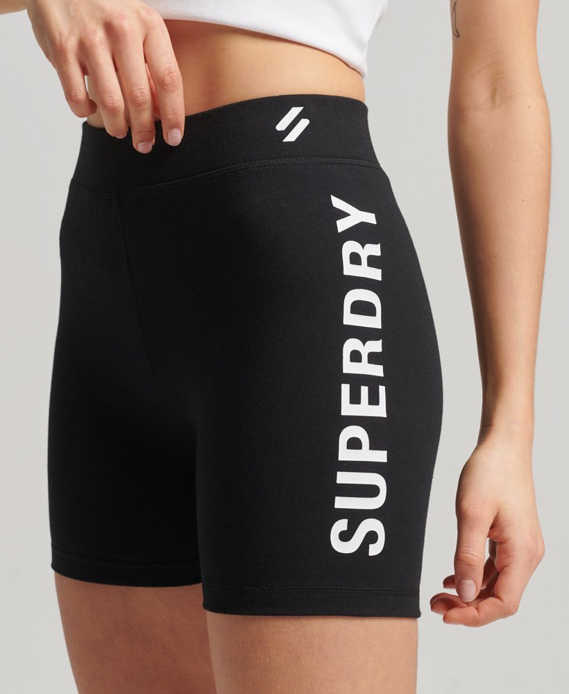 code core sport fietsbroek in zwartwit