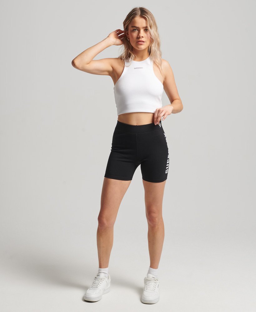 code core sport fietsbroek in zwartwit