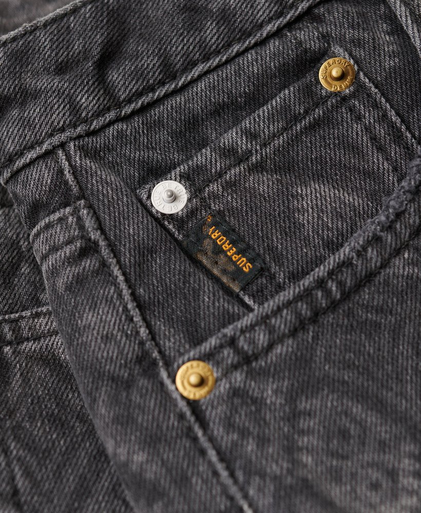 denim hot shorts in wolcott blackstone aop