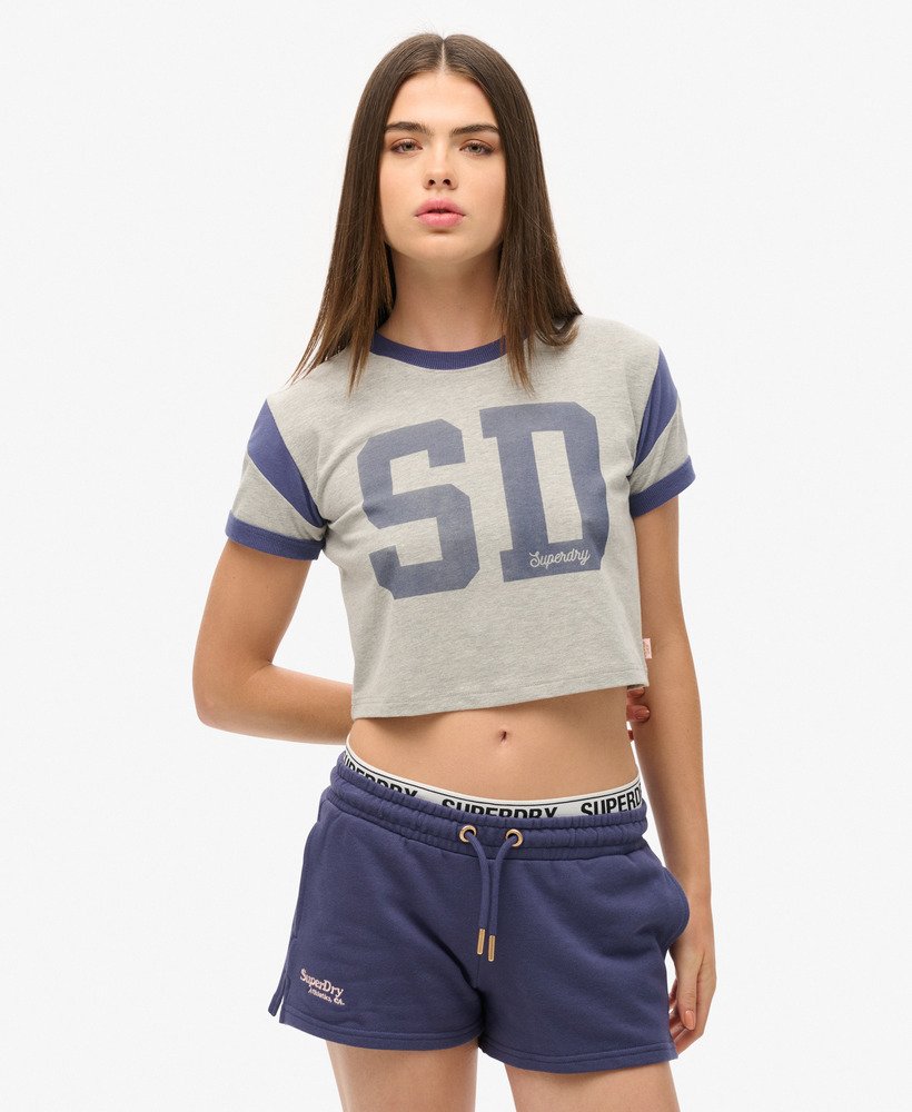essential logo shorts in mariner navy