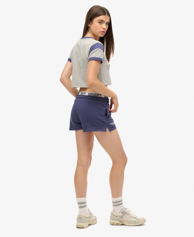 essential logo shorts in mariner navy