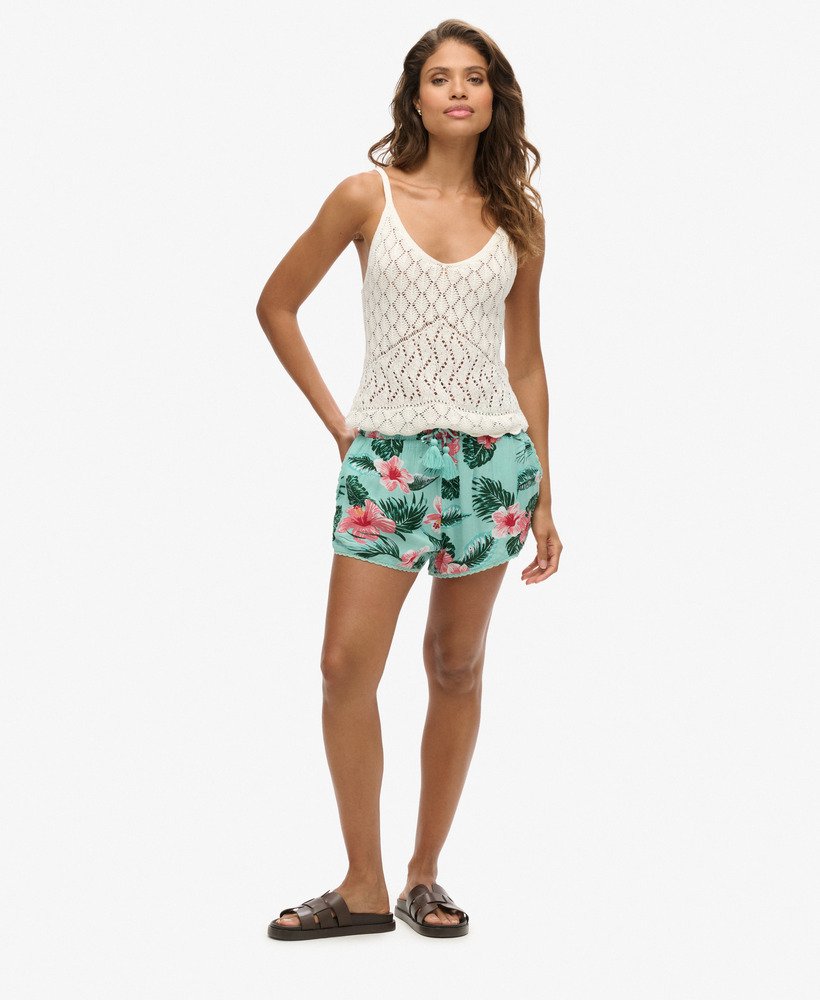 strandshorts in luna rose mint