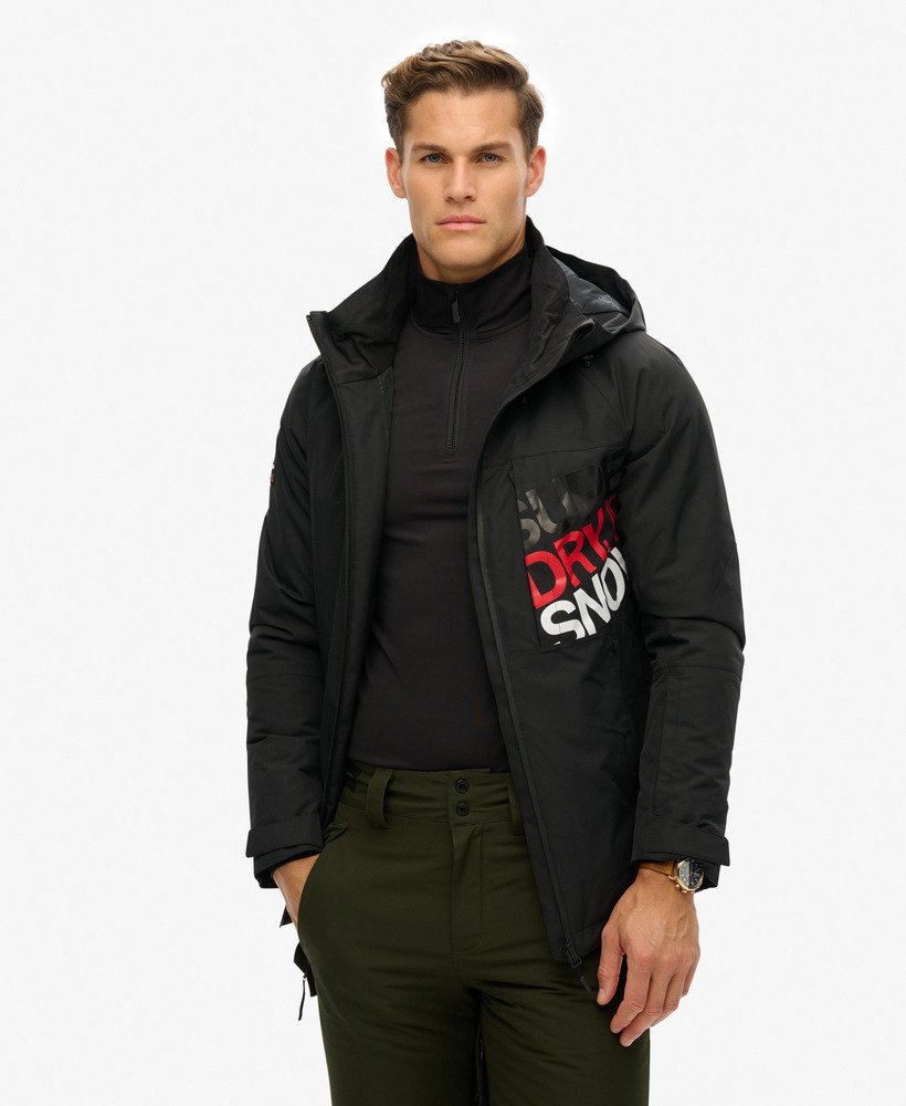 ski freestyle core jacket in zwart