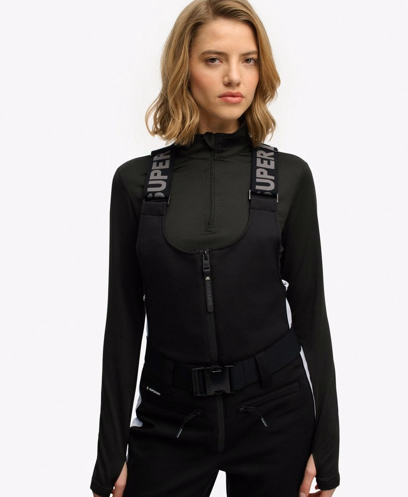Luxe ski-overalls