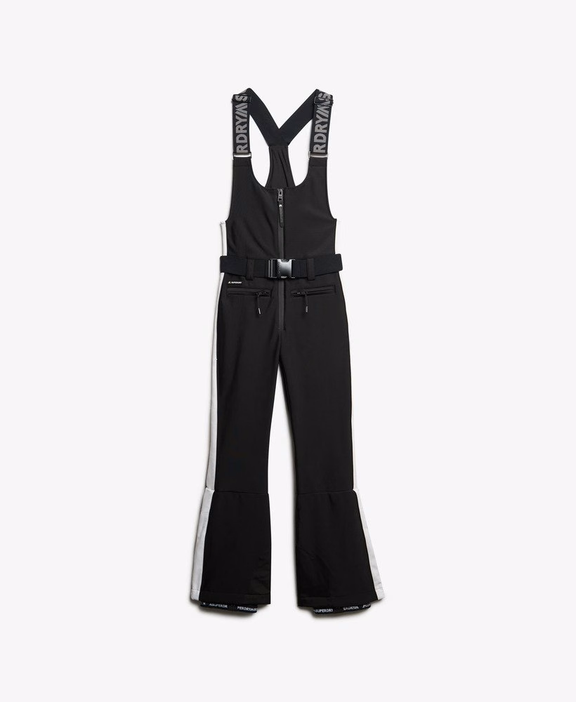 Luxe ski-overalls