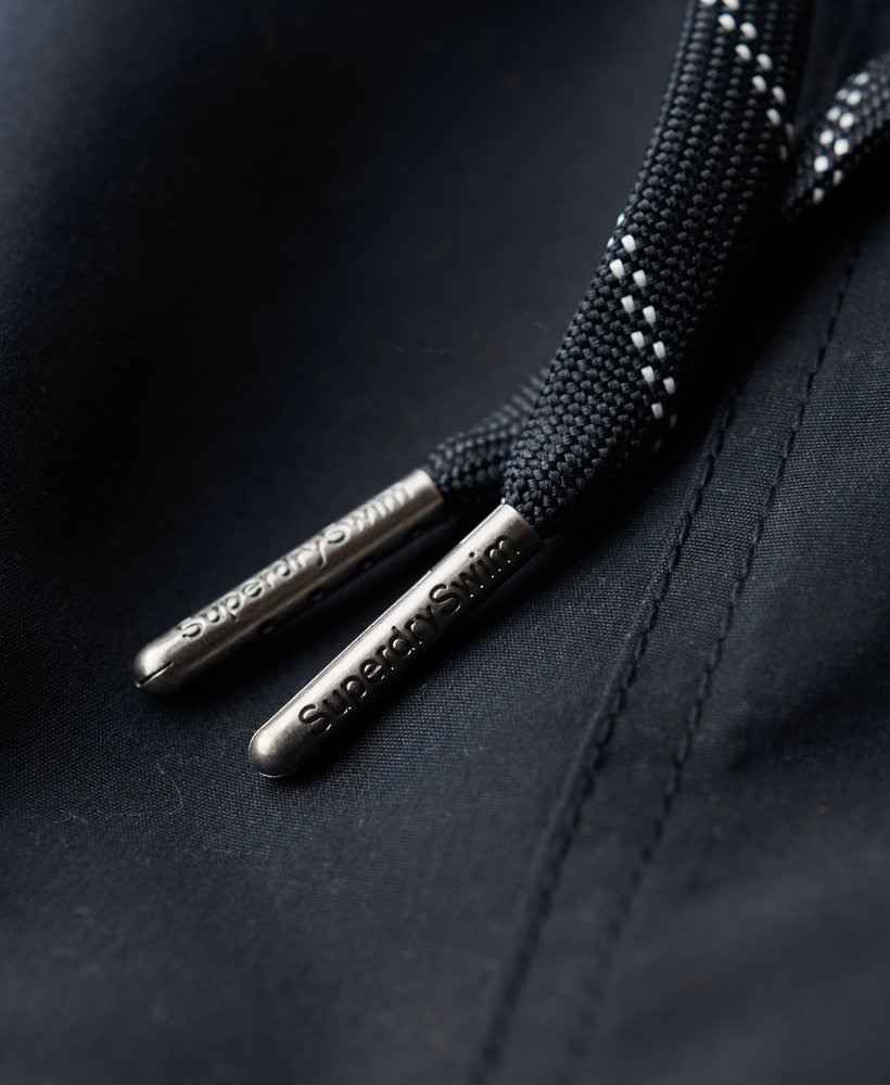 gerecyclede polo zwemshorts van 17 inch in een prachtige marineblauwe kleur.