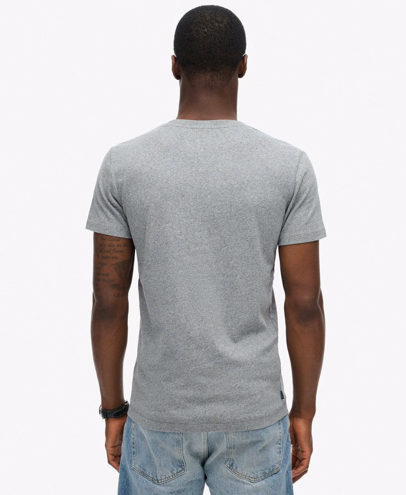 Klassiek T-shirt met V-hals van biologisch katoen