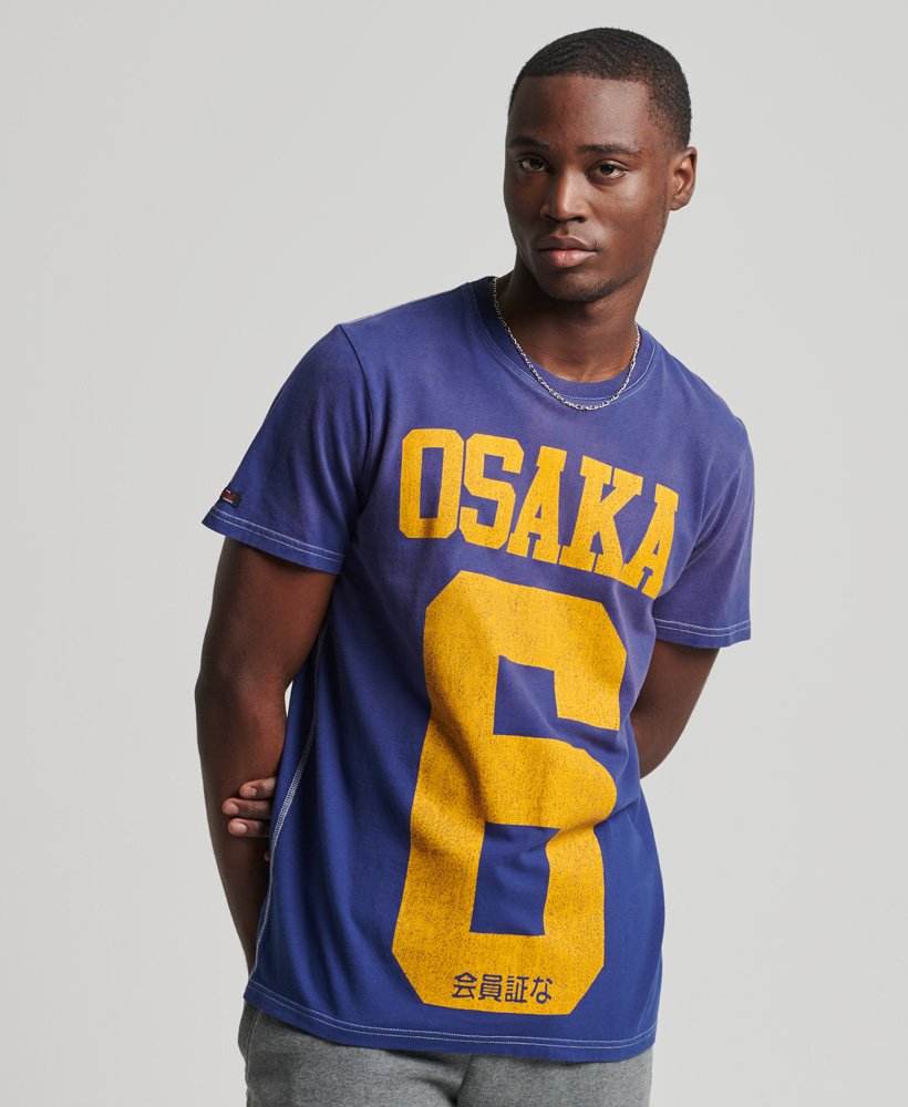 limited edition vintage 03 rework classic t-shirt in supermarine navy