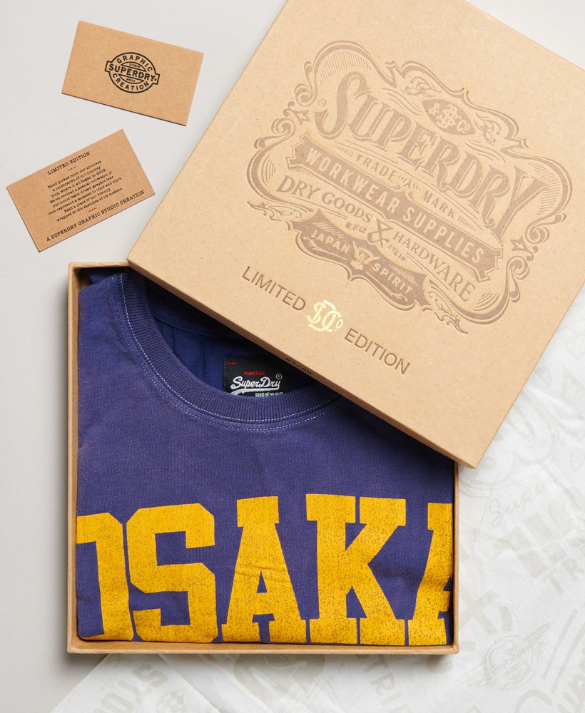 limited edition vintage 03 rework classic t-shirt in supermarine navy