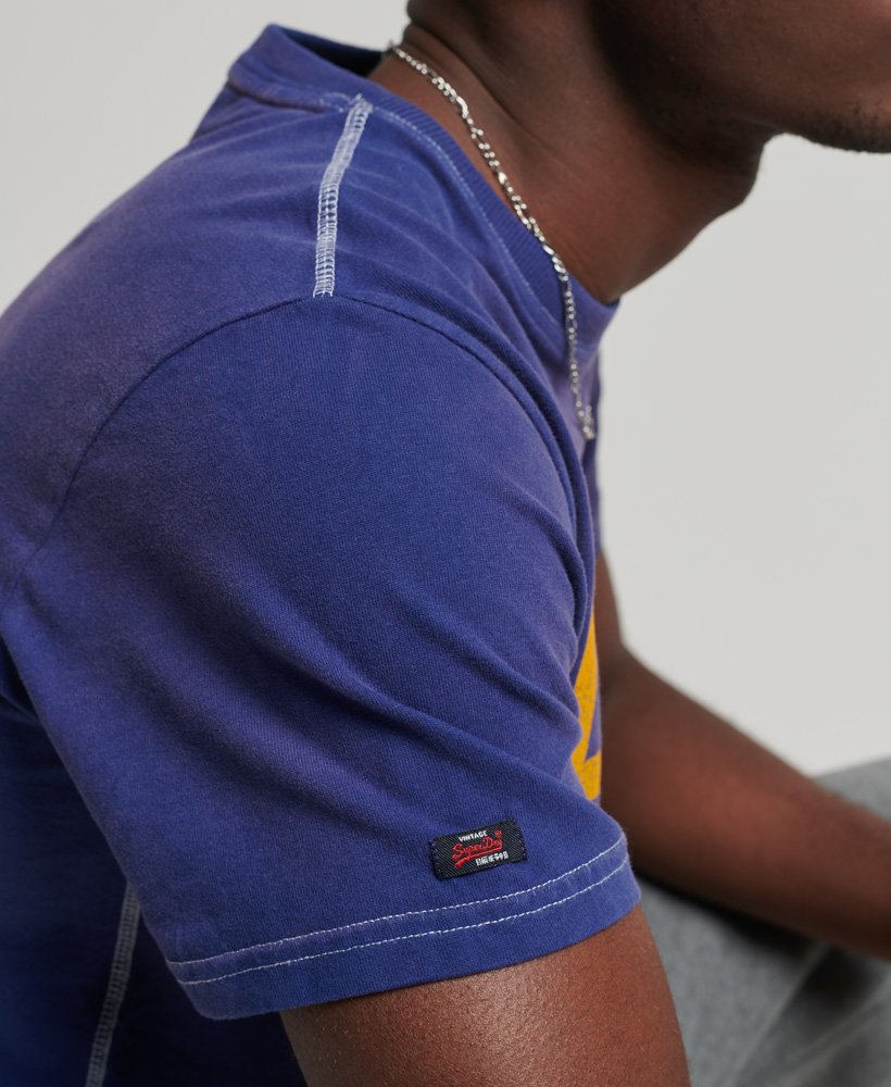 limited edition vintage 03 rework classic t-shirt in supermarine navy