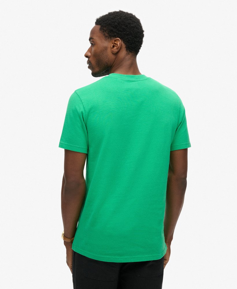 vintage logo frisdrank t-shirt in drop kick green