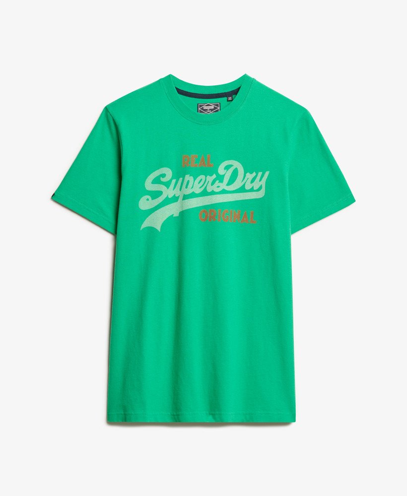 vintage logo frisdrank t-shirt in drop kick green