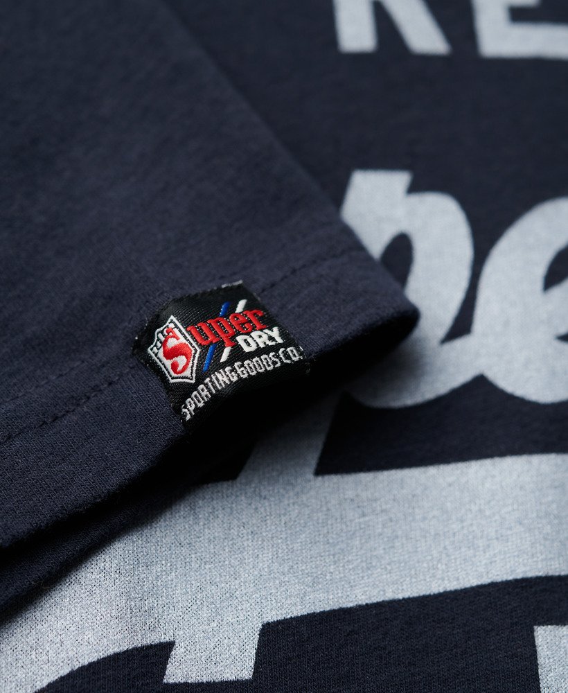 vintage logo t-shirt in eclipse navy