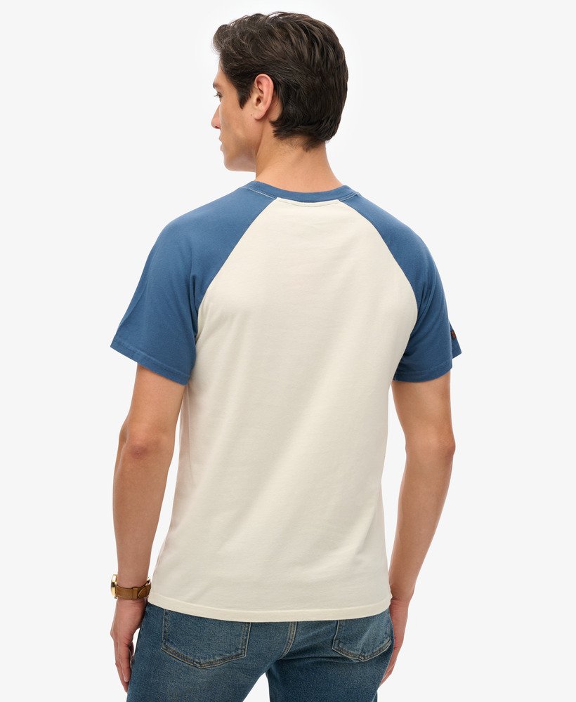 vintage venue classic t-shirt in midwest creamskate blue