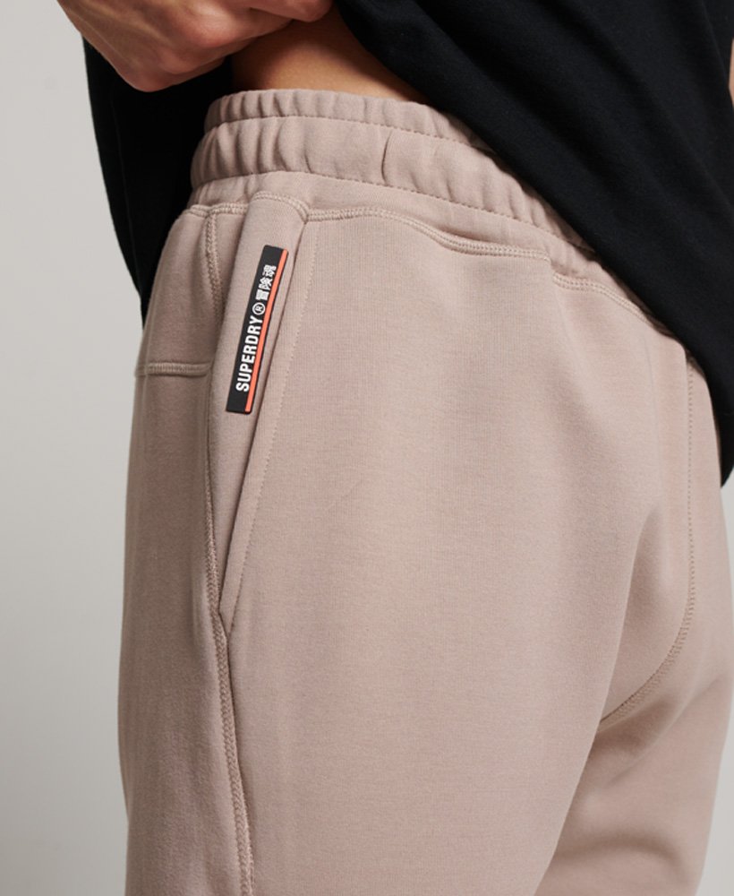tech joggers in warm grijs