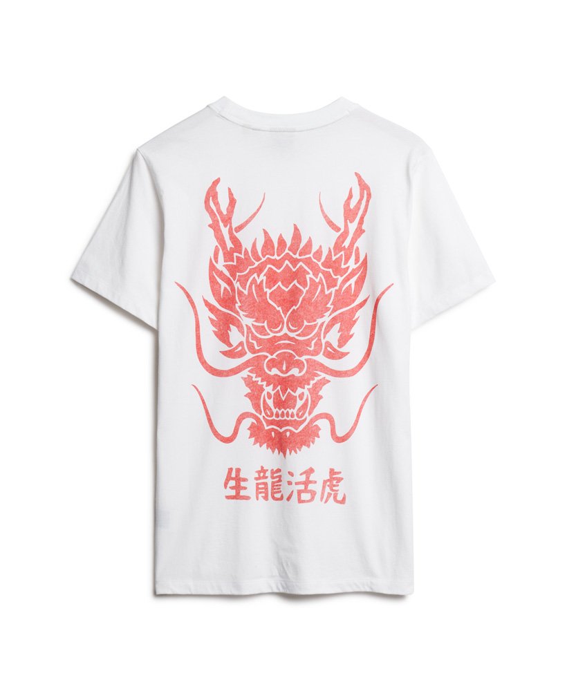 grafisch t-shirt voor chinees nieuwjaar in optic