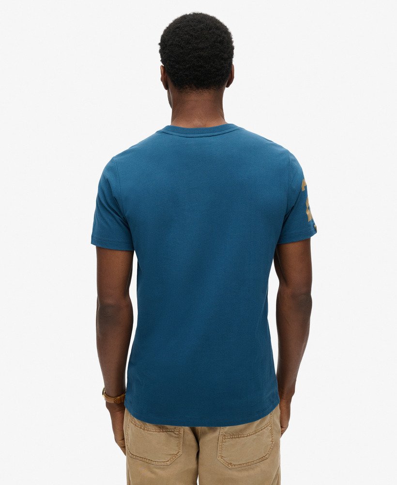 grafisch t-shirt voor chinees nieuwjaar in blue bottle