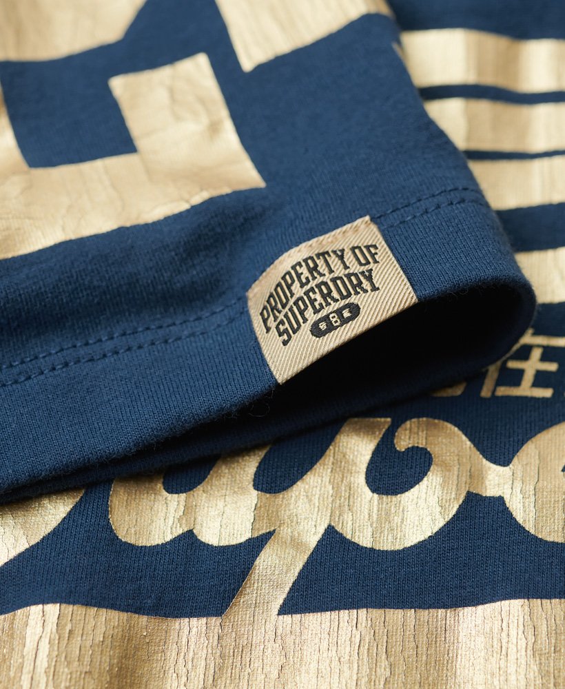 grafisch t-shirt voor chinees nieuwjaar in blue bottle