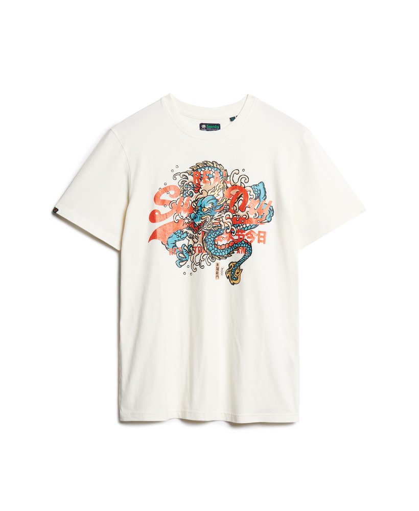 tokyo graphic t-shirt in off white