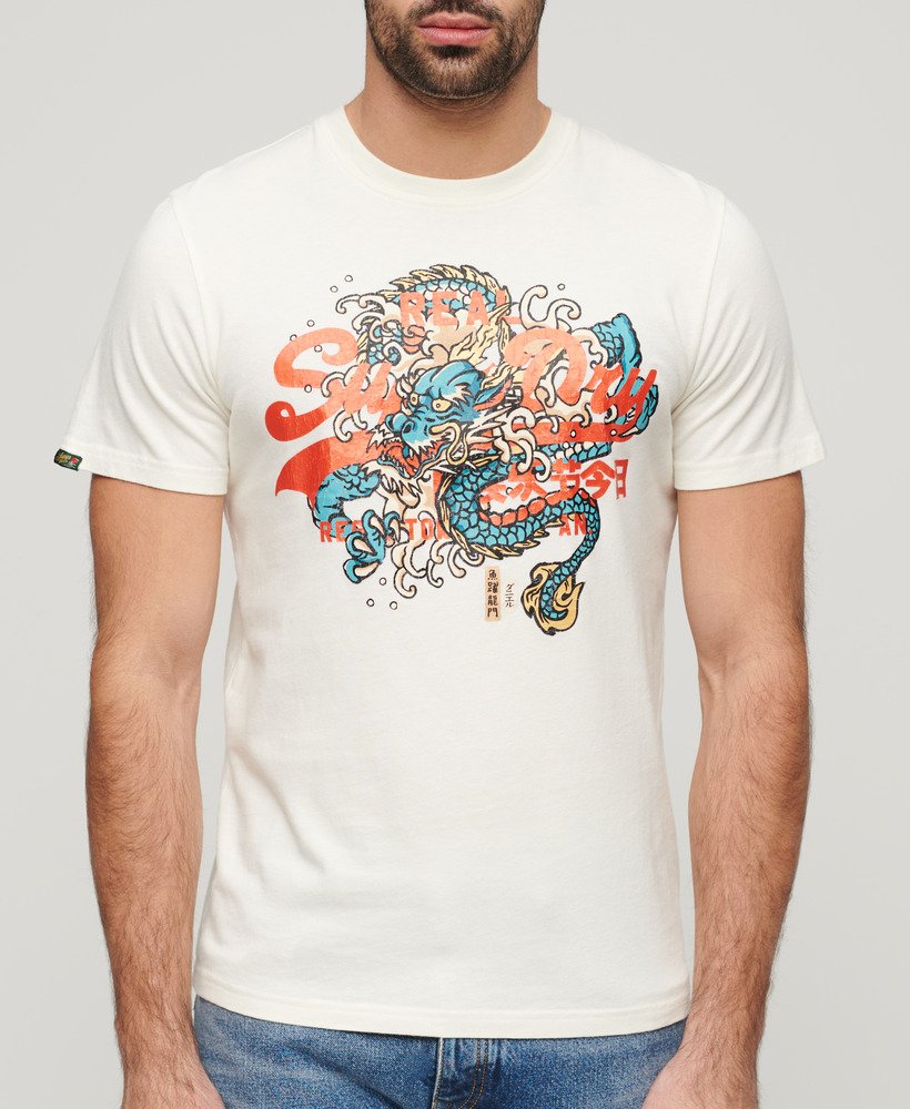 tokyo graphic t-shirt in off white