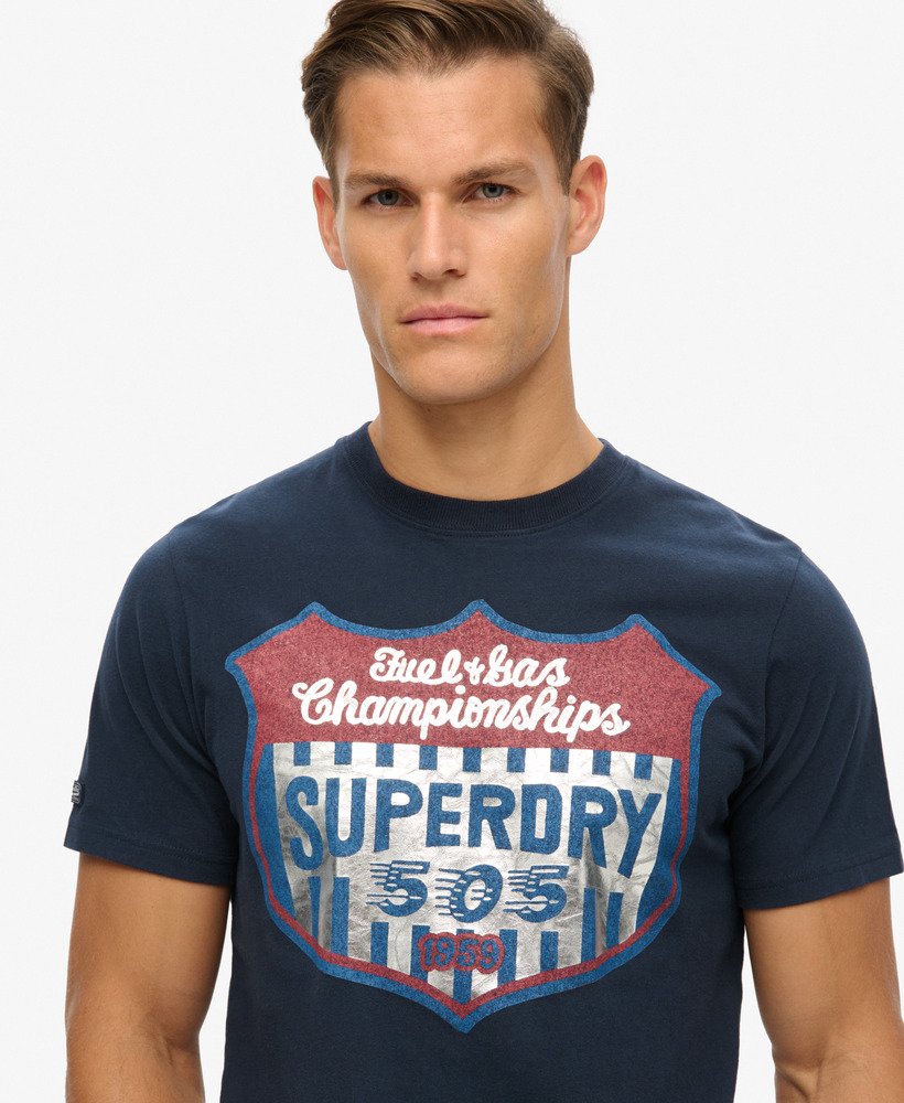 gasoline workwear t-shirt in eclipse navy