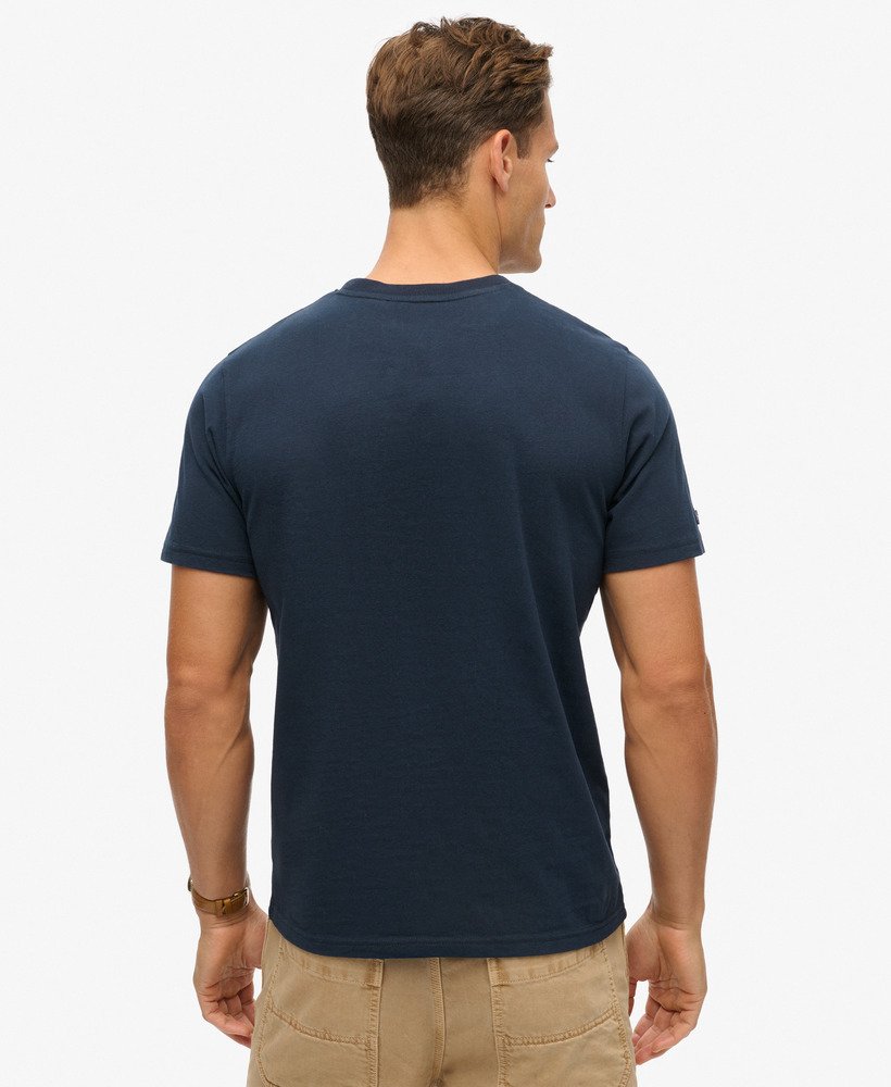 gasoline workwear t-shirt in eclipse navy