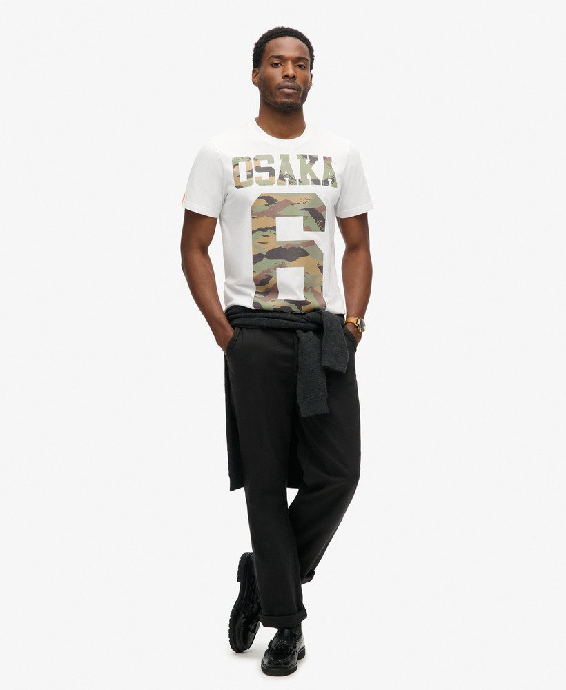 osaka 6 camo standard t-shirt in optic