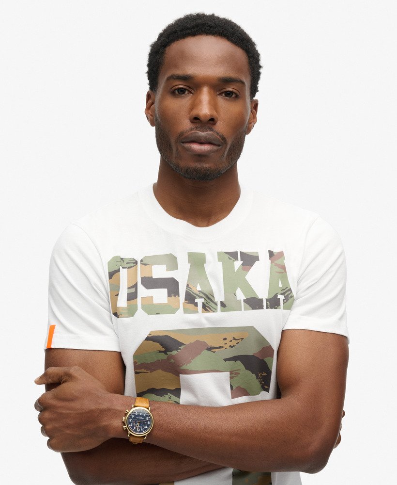 osaka 6 camo standard t-shirt in optic