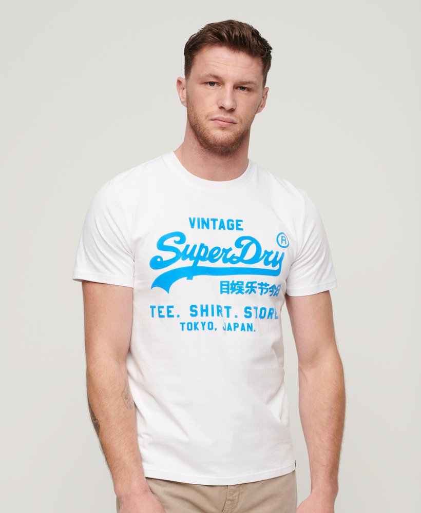 neon t-shirt in optic