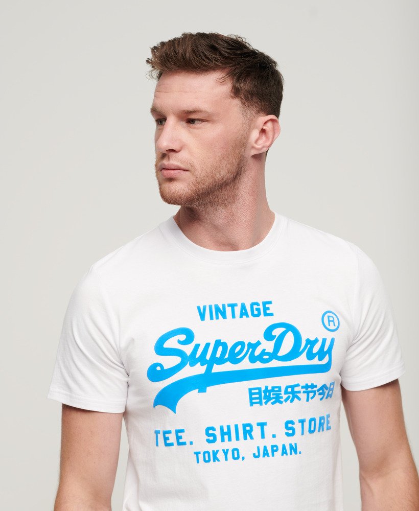 neon t-shirt in optic