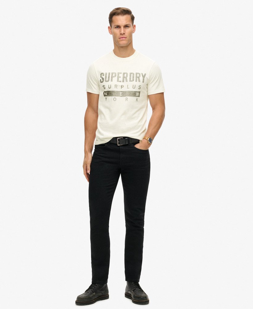 overgebleven grafisch t-shirt in off white