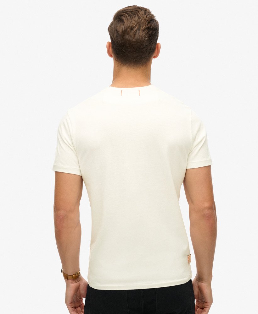 overgebleven grafisch t-shirt in off white