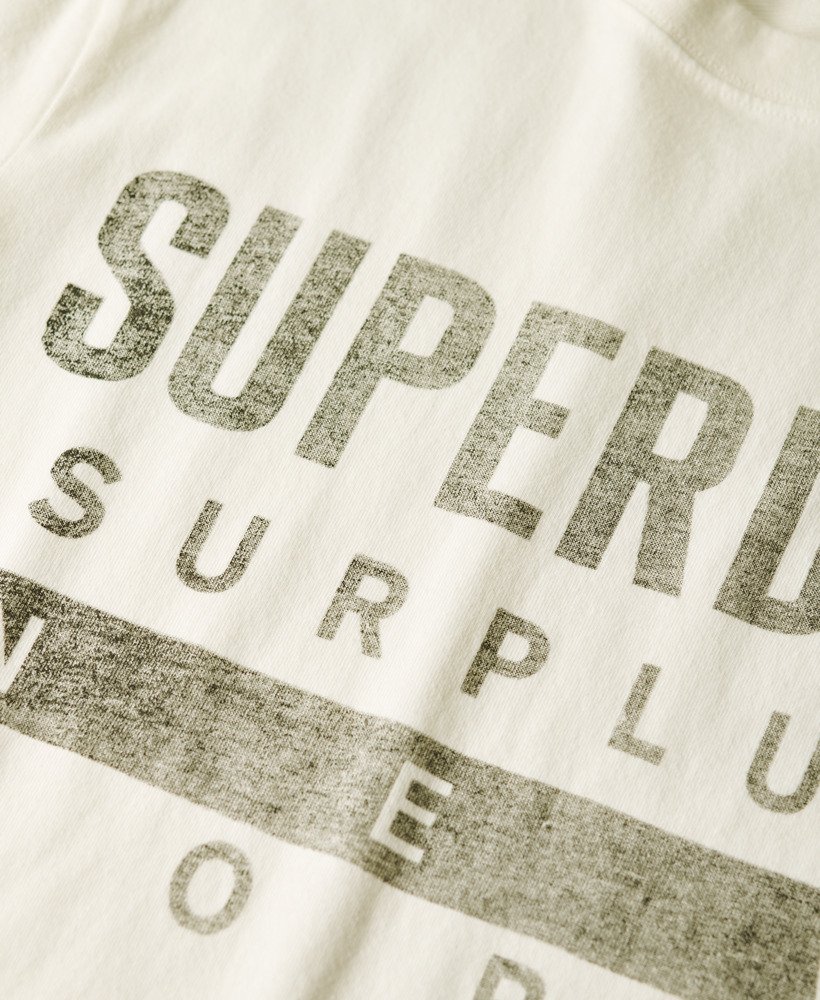 overgebleven grafisch t-shirt in off white