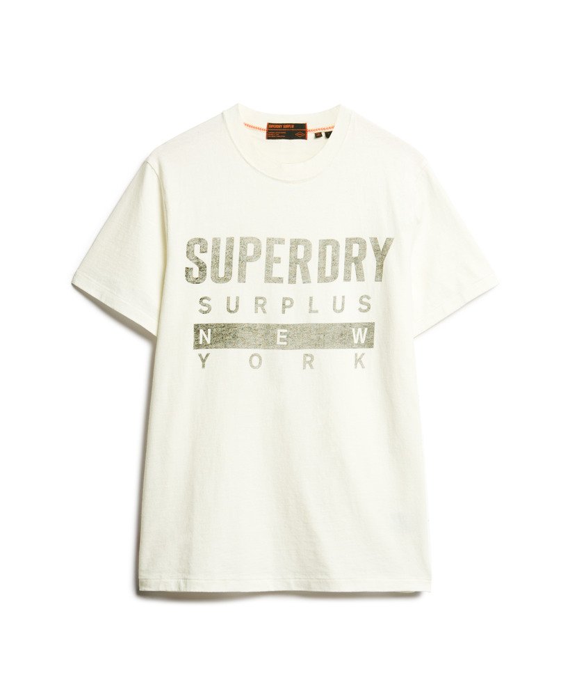 overgebleven grafisch t-shirt in off white