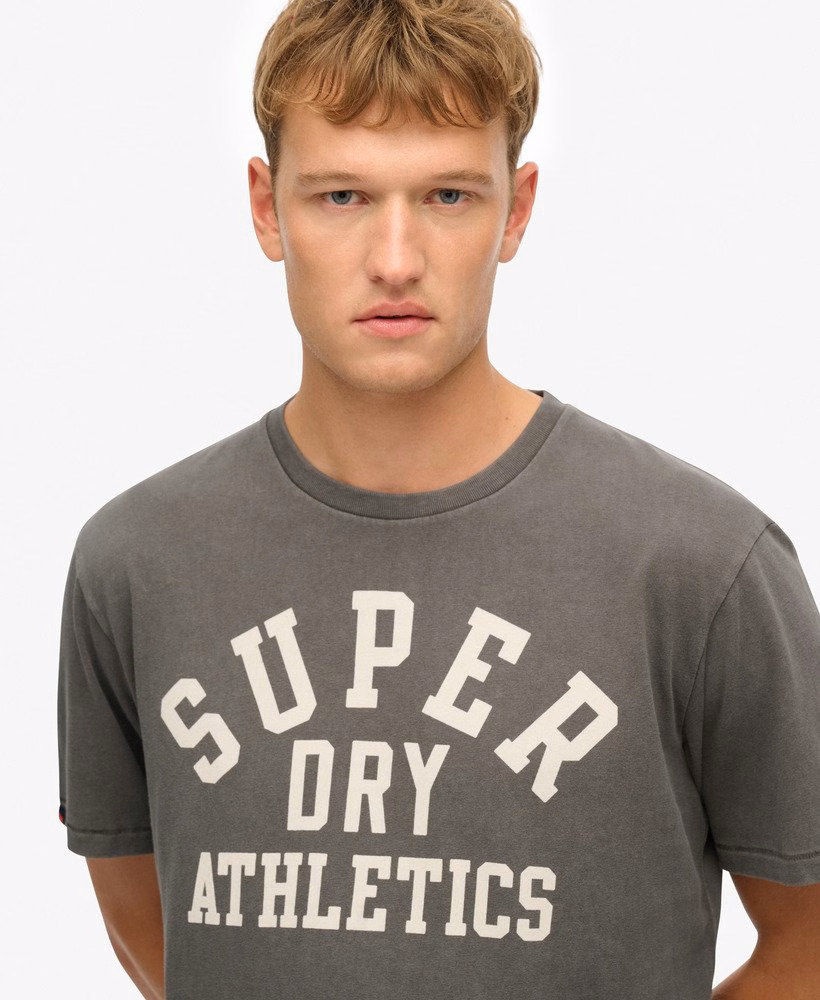 Vintage sportief T-shirt met grafische print