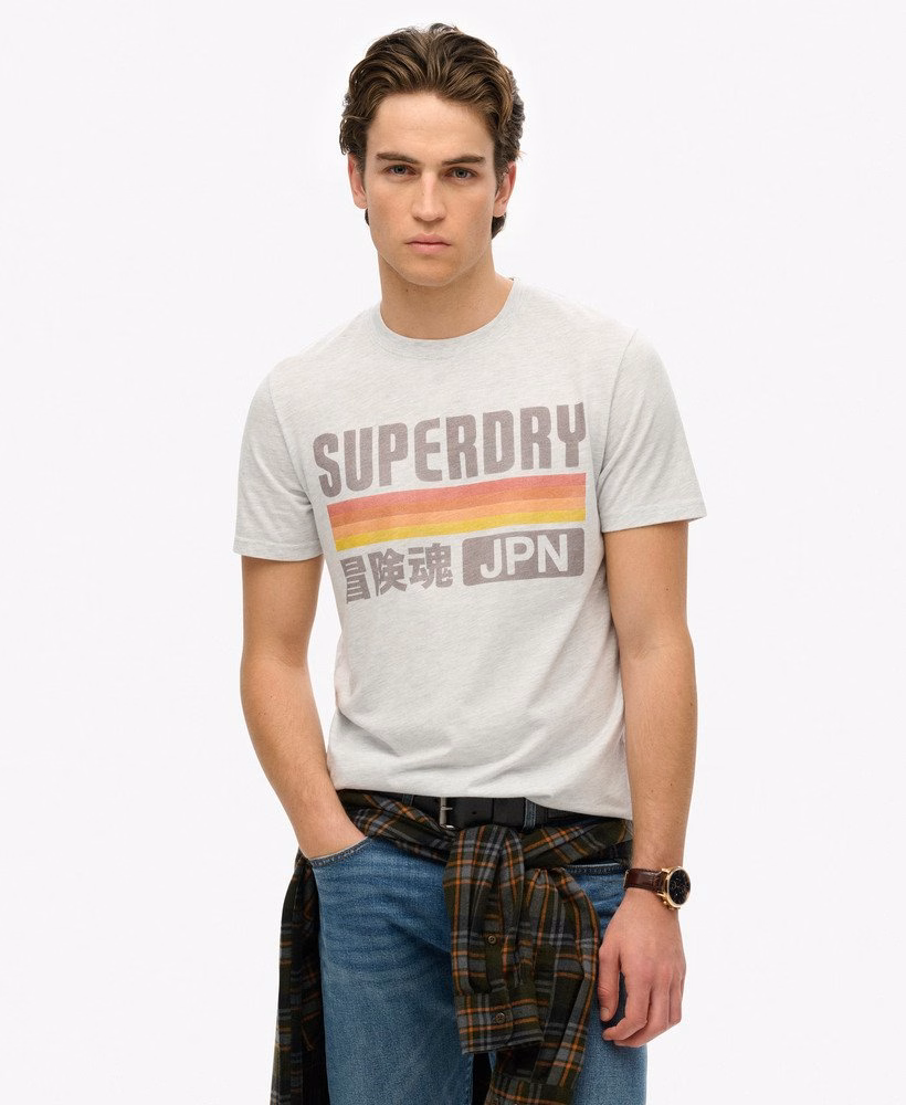 Japan Stripe Relaxed T-shirt