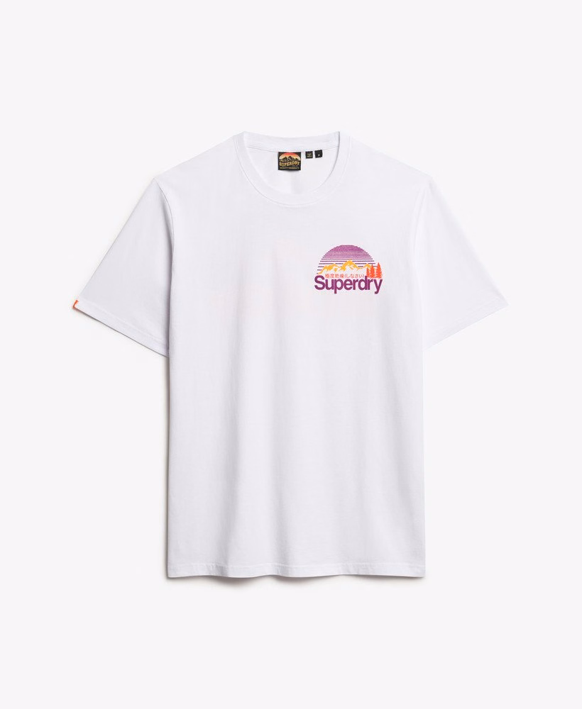 Core Logo Great Outdoors T-shirt met borstprint