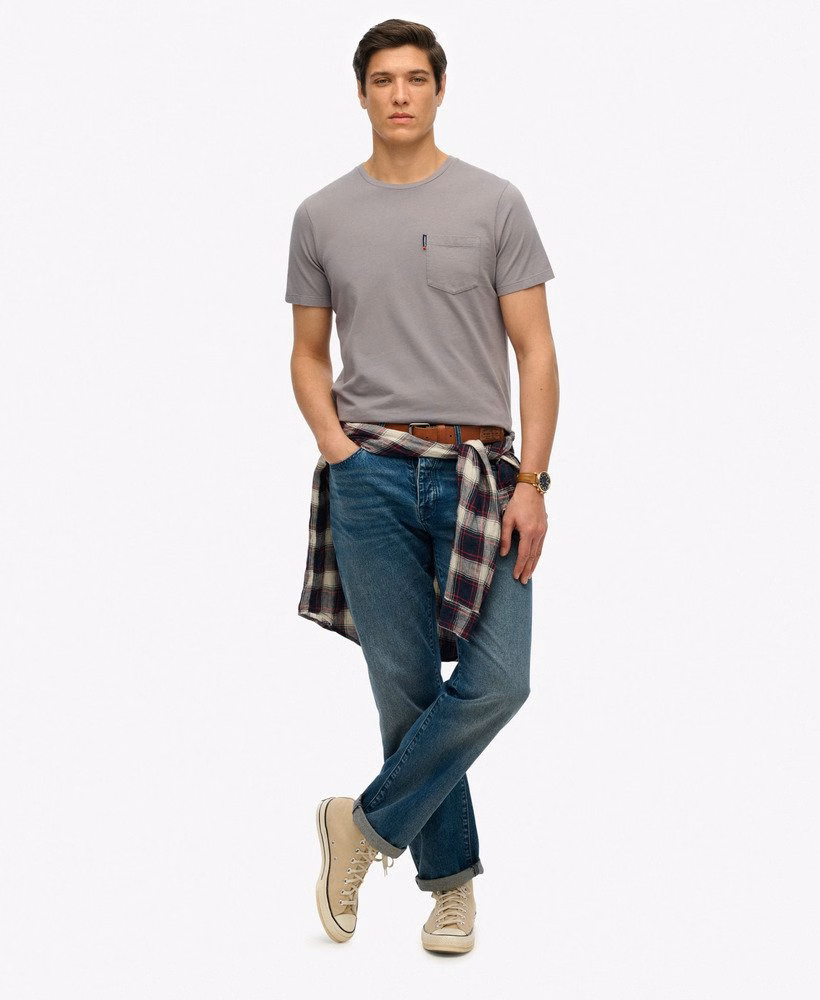Klassiek Essential T-shirt met zakje
