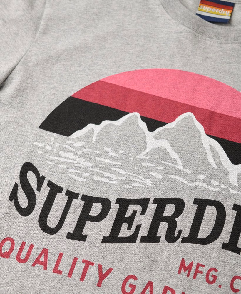 Klassiek relaxed T-shirt voor buitenactiviteiten
