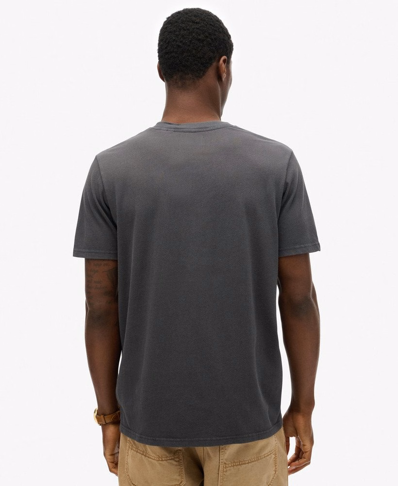 T-shirt met reliëf in werkstijl, comfortabele pasvorm