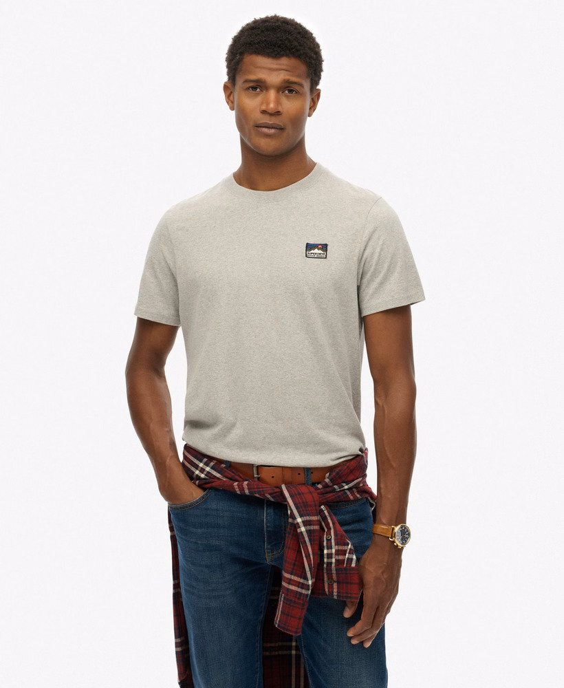 Great Outdoors geborduurd relaxed T-shirt