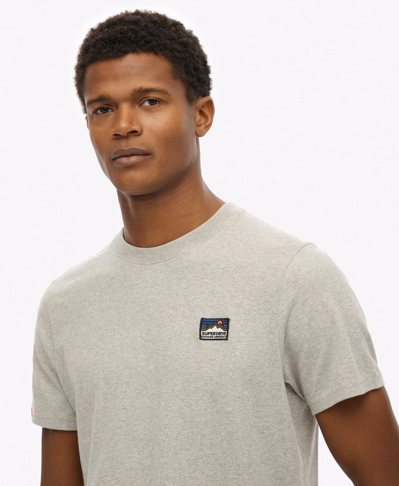 Great Outdoors geborduurd relaxed T-shirt