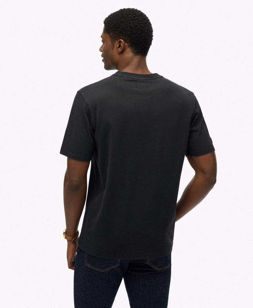 Werk T-shirt met losse pasvorm