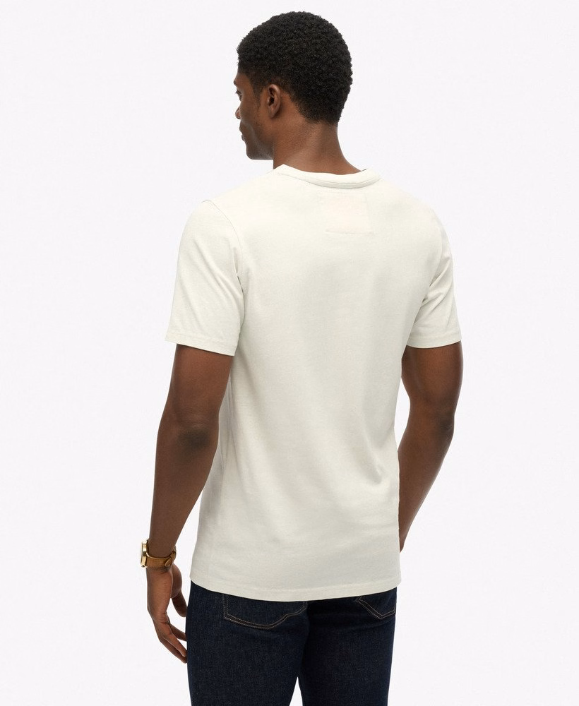 Sportief T-shirt met reliëf, comfortabele pasvorm
