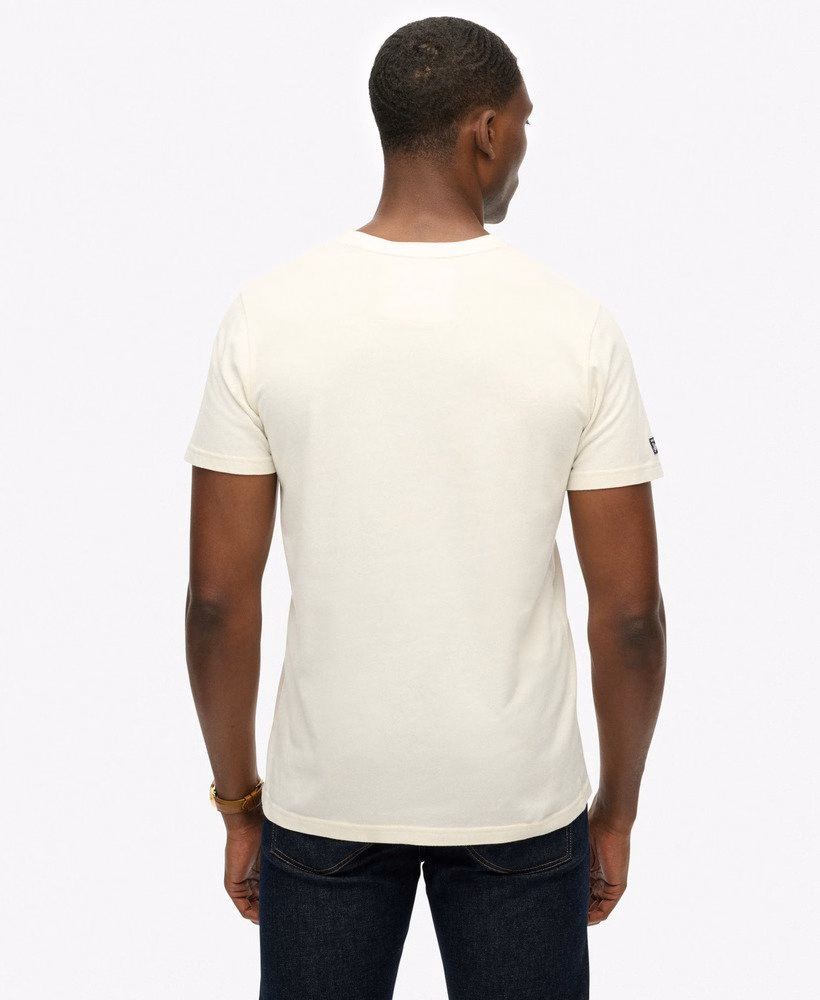 Sportief T-shirt met reliëf, comfortabele pasvorm