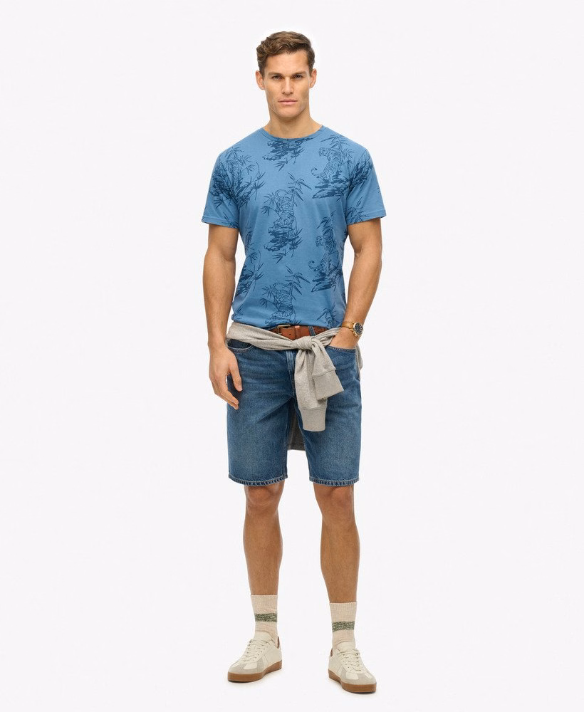 Klassiek Essential T-shirt met print
