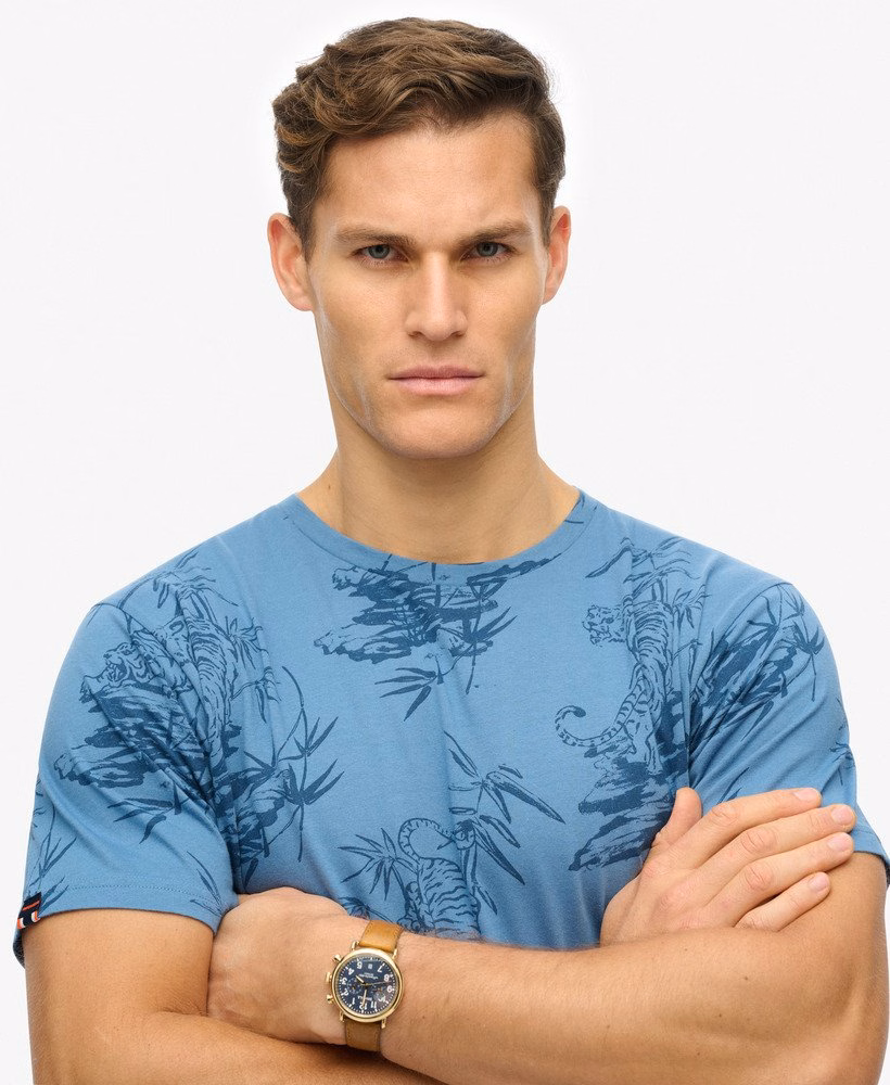 Klassiek Essential T-shirt met print