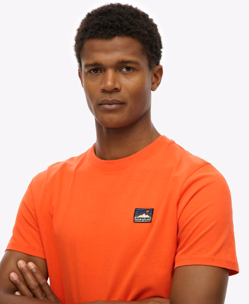 Great Outdoors geborduurd relaxed T-shirt