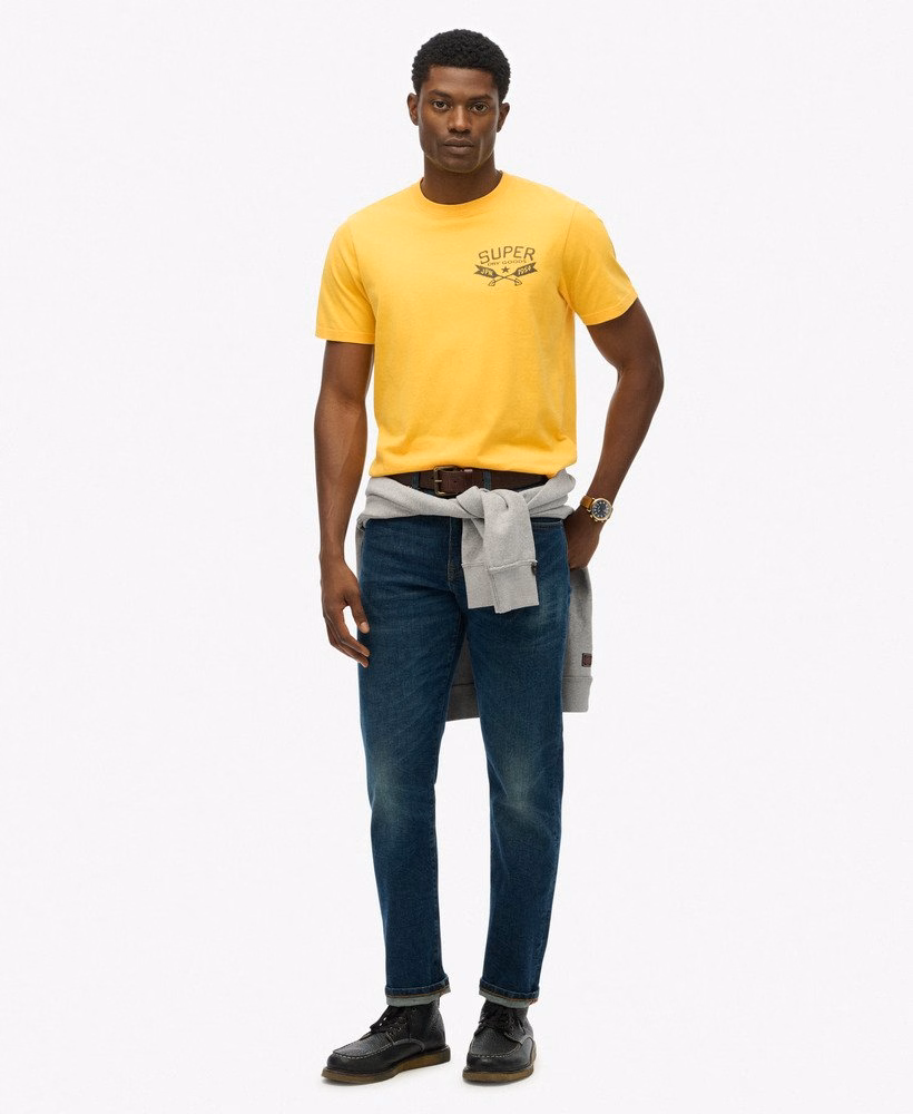 Lo-fi Outdoors T-shirt met borstprint
