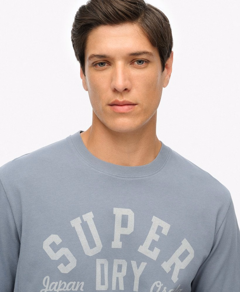 Vintage sportief T-shirt met grafische print